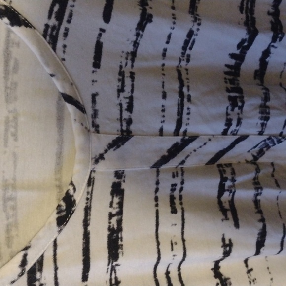 HABITAT shirt size small 3/4 length sleeves white and black - Picture 6 of 7